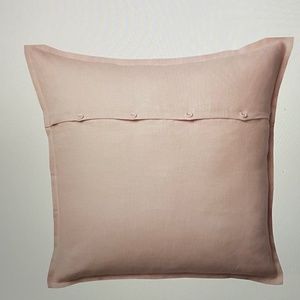 26" x 26" Cushion Cover, Light Pink, Linen